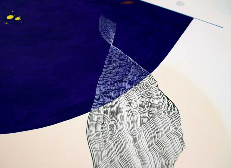 Originali abstrakti tapyba ant drobės – modernaus interjero paveikslas, Vilnius