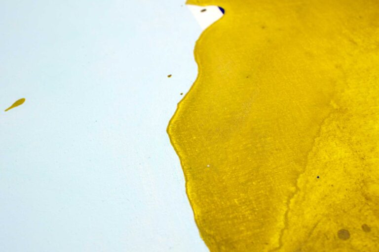 Šiuolaikinė abstrakti tapyba – kobaldo mėlyna, rožinė, mėtinė – didelė spalvinga drobė Lietuva